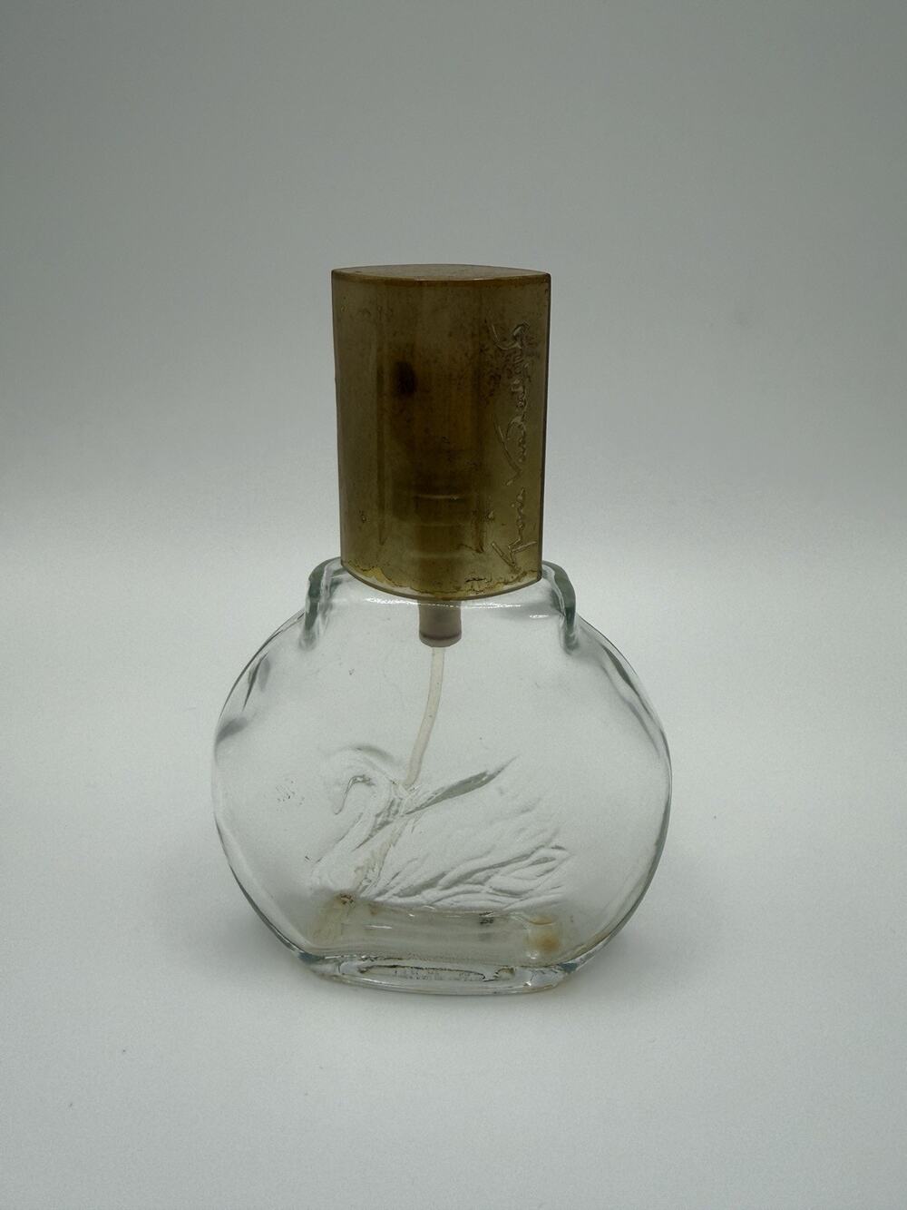 Vintage Gloria Vanderbilt Swan Vanity Decor EDT Spray 100ml Empty Bottle